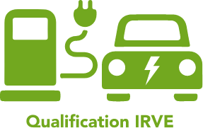 Borne de recharge qualification IRVE